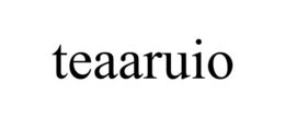 TEAARUIO trademark