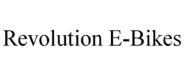 REVOLUTION E-BIKES trademark