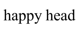 HAPPY HEAD trademark