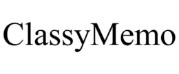 CLASSYMEMO trademark
