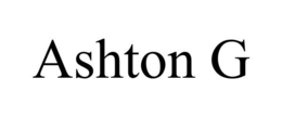 ASHTON G trademark