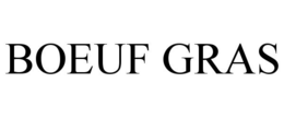 BOEUF GRAS trademark