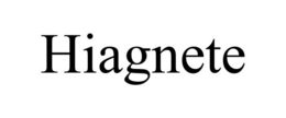 HIAGNETE trademark