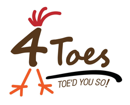 4 TOES TOE'D YOU SO! trademark