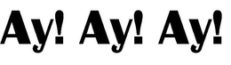 AY! AY! AY! trademark