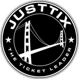 JUST TIX THE TICKET LEADER trademark