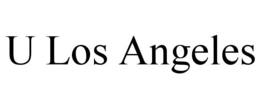 U LOS ANGELES trademark