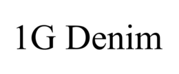 1G DENIM trademark