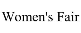 WOMEN'S FAIR trademark