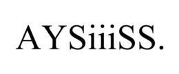 AYSIIISS. trademark