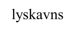 LYSKAVNS trademark