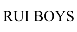RUI BOYS trademark