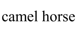 CAMEL HORSE trademark