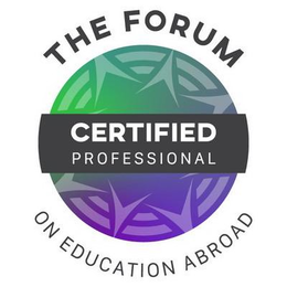 THE FORUM, CERTIFIED PROFESSIONAL, ON EDUCATION ABROAD trademark