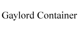 GAYLORD CONTAINER trademark