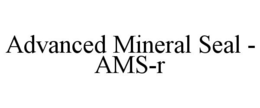 ADVANCED MINERAL SEAL - AMS-R trademark