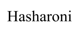HASHARONI trademark