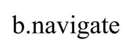 B.NAVIGATE trademark