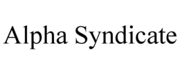 ALPHA SYNDICATE trademark