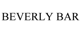 BEVERLY BAR trademark