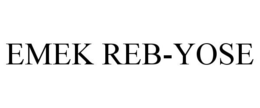 EMEK REB-YOSE trademark
