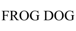 FROG DOG trademark