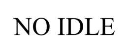NO IDLE trademark