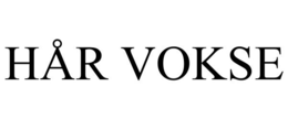 HÅR VOKSE trademark