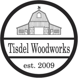 TISDEL WOODWORKS EST. 2009 trademark