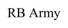 RB ARMY trademark