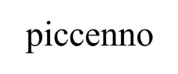 PICCENNO trademark