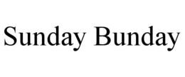 SUNDAY BUNDAY trademark