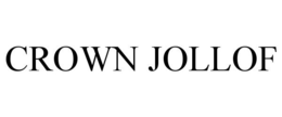 CROWN JOLLOF trademark