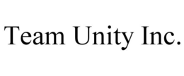 TEAM UNITY INC. trademark