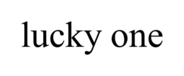 LUCKY ONE trademark