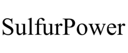 SULFURPOWER trademark