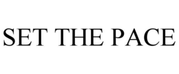 SET THE PACE trademark