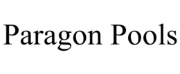 PARAGON POOLS trademark