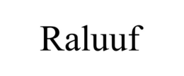 RALUUF trademark
