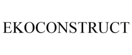 EKOCONSTRUCT trademark