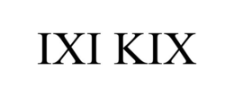 IXI KIX trademark