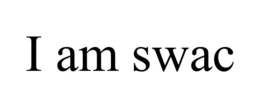 I AM SWAC trademark