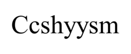 CCSHYYSM trademark