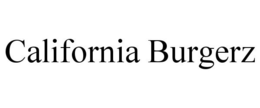 CALIFORNIA BURGERZ trademark