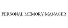 PERSONAL MEMORY MANAGER trademark