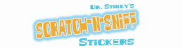 DR. STINKY'S SCRATCH-N-SNIFF STICKERS trademark