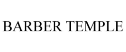 BARBER TEMPLE trademark