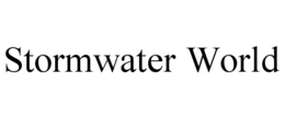 STORMWATER WORLD trademark