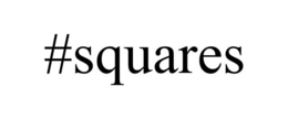 #SQUARES trademark