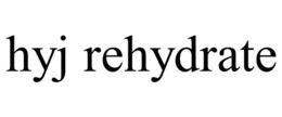 HYJ REHYDRATE trademark